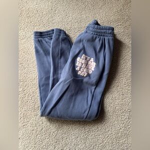 Women's Cozy Blue Joggers sugarkiss sweatpants classy